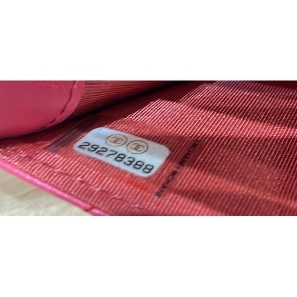 Chanel 19 Flap Wallet Quilted Lambskin Small Pink - Picture 7 of 7